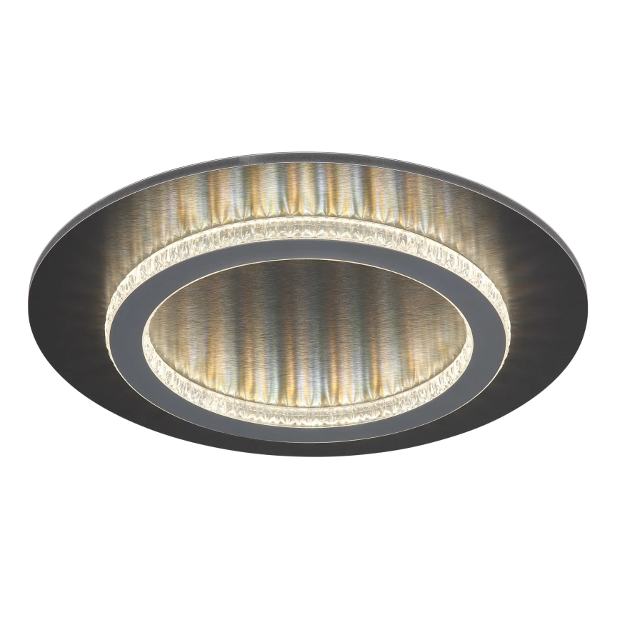 Globo - LED stropna svetilka, 24 W, 230 V, 3000/4000/6500 K, premer 35 cm, antracitna