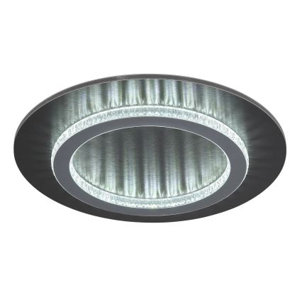 Globo - LED stropna svetilka, 24 W, 230 V, 3000/4000/6500 K, premer 35 cm, antracitna