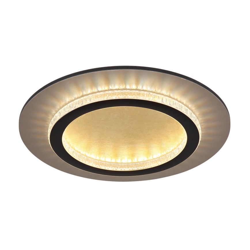 Globo - LED stropno svetilo LED/24W/230V 3000/4000/6500K, premer 35 cm, črno