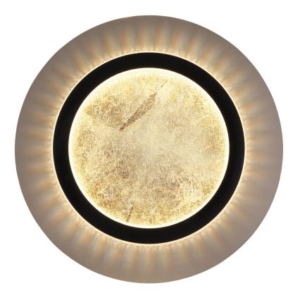Globo - LED stropno svetilo LED/24W/230V 3000/4000/6500K, premer 35 cm, črno