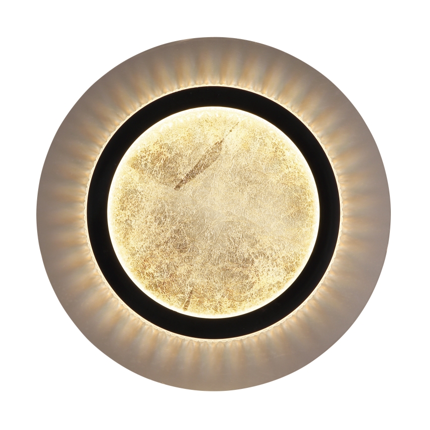 Globo - LED stropno svetilo LED/24W/230V 3000/4000/6500K, premer 35 cm, črno