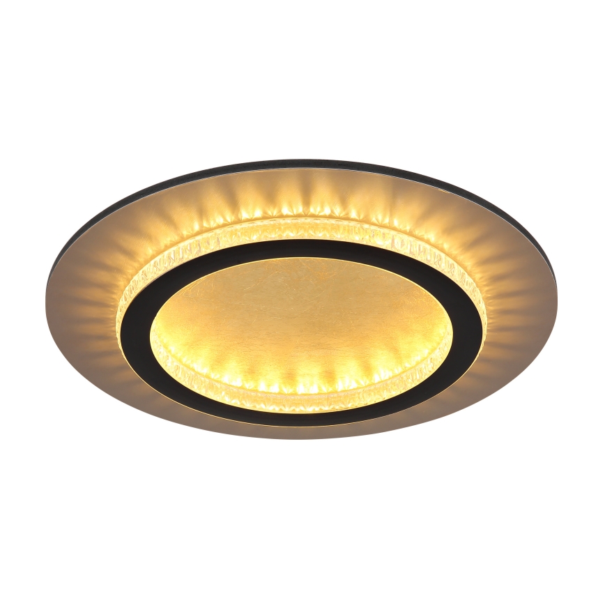 Globo - LED stropno svetilo LED/24W/230V 3000/4000/6500K, premer 35 cm, črno