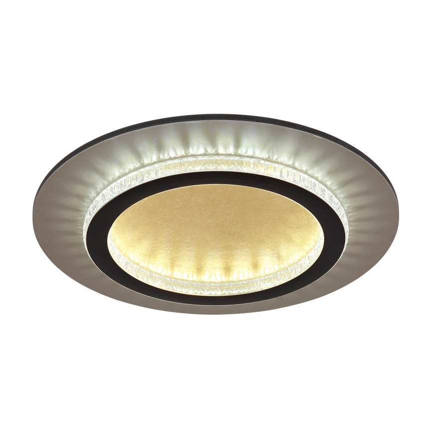 Globo - LED stropno svetilo LED/24W/230V 3000/4000/6500K, premer 35 cm, črno