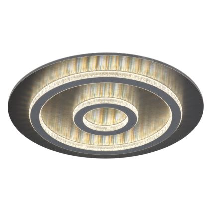 Globo - zatemnjiva stropna LED svetilka LED/40W/230V 3000-6500K premer 45 cm antracit + daljinski upravljalnik