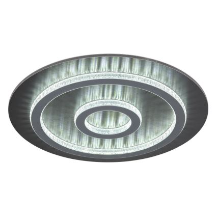 Globo - zatemnjiva stropna LED svetilka LED/40W/230V 3000-6500K premer 45 cm antracit + daljinski upravljalnik