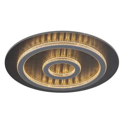 Globo - zatemnjiva stropna LED svetilka LED/40W/230V 3000-6500K premer 45 cm antracit + daljinski upravljalnik
