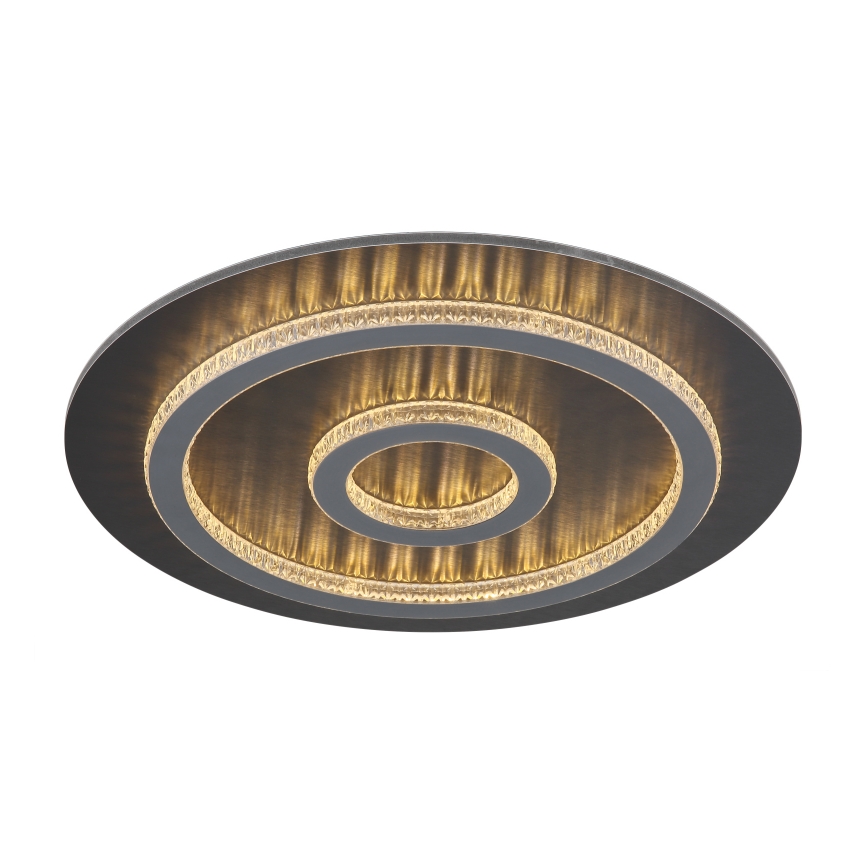 Globo - zatemnjiva stropna LED svetilka LED/40W/230V 3000-6500K premer 45 cm antracit + daljinski upravljalnik