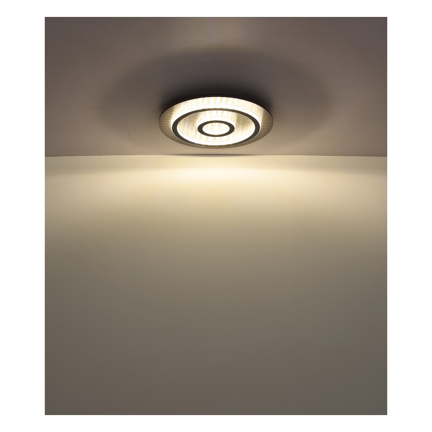 Globo - zatemnjiva stropna LED svetilka LED/40W/230V 3000-6500K premer 45 cm antracit + daljinski upravljalnik