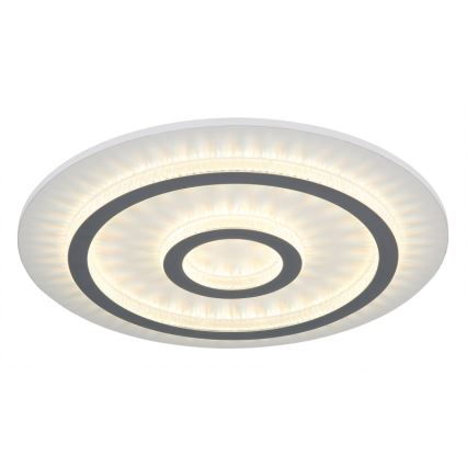 Globo - LED zatemnjevalna stropna svetilka LED/40W/230V 3000-6500K, premer 45 cm, bela + daljinski upravljalnik
