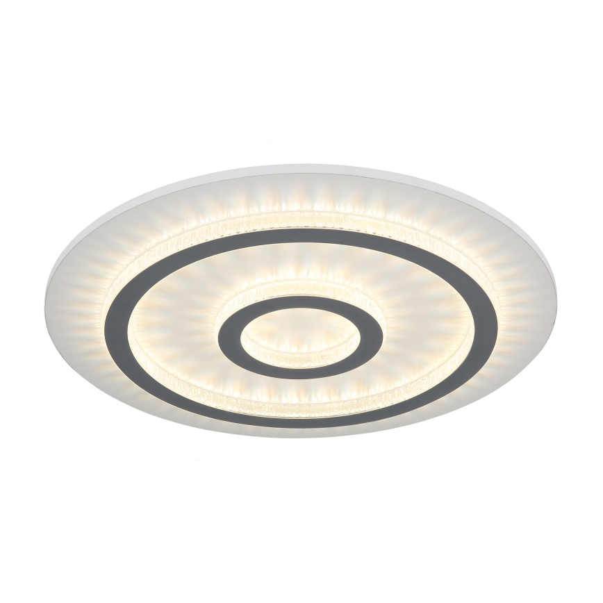 Globo - LED zatemnjevalna stropna svetilka LED/40W/230V 3000-6500K, premer 45 cm, bela + daljinski upravljalnik