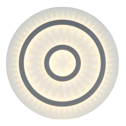 Globo - LED zatemnjevalna stropna svetilka LED/40W/230V 3000-6500K, premer 45 cm, bela + daljinski upravljalnik