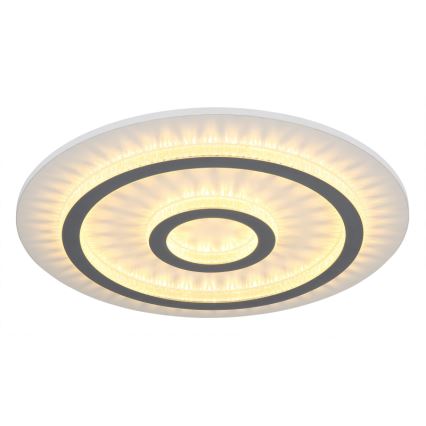 Globo - LED zatemnjevalna stropna svetilka LED/40W/230V 3000-6500K, premer 45 cm, bela + daljinski upravljalnik