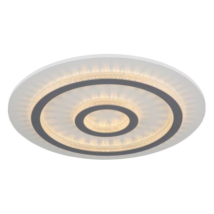 Globo - LED zatemnjevalna stropna svetilka LED/40W/230V 3000-6500K, premer 45 cm, bela + daljinski upravljalnik