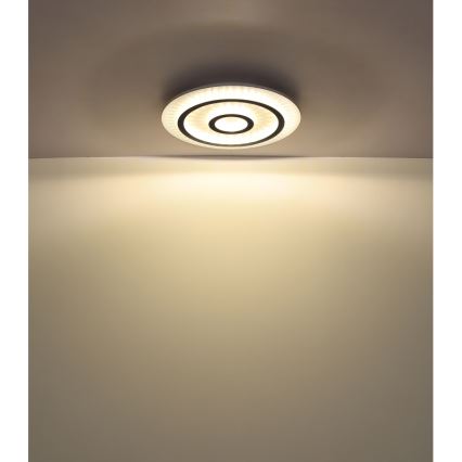 Globo - LED zatemnjevalna stropna svetilka LED/40W/230V 3000-6500K, premer 45 cm, bela + daljinski upravljalnik