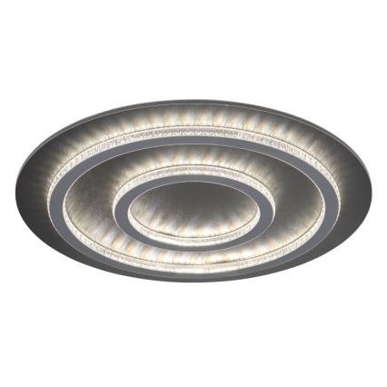 Globo - Zatemljivo stropno LED svetilo LED/60W/230V 3000-6500K premer 55 cm antracit + daljinski upravljalnik
