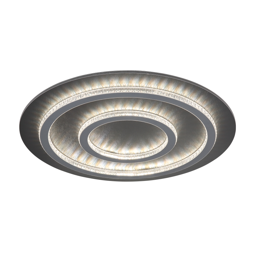 Globo - Zatemljivo stropno LED svetilo LED/60W/230V 3000-6500K premer 55 cm antracit + daljinski upravljalnik