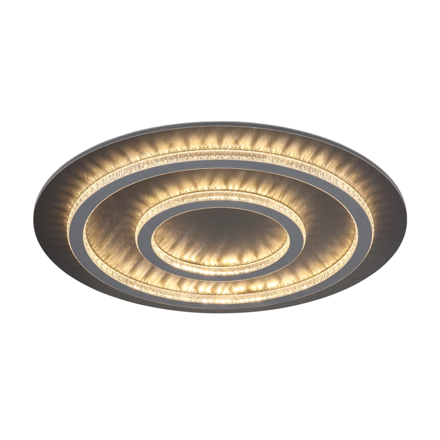Globo - Zatemljivo stropno LED svetilo LED/60W/230V 3000-6500K premer 55 cm antracit + daljinski upravljalnik