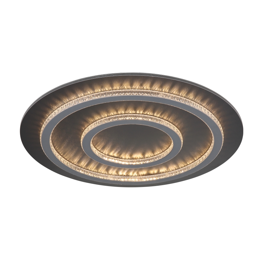 Globo - Zatemljivo stropno LED svetilo LED/60W/230V 3000-6500K premer 55 cm antracit + daljinski upravljalnik