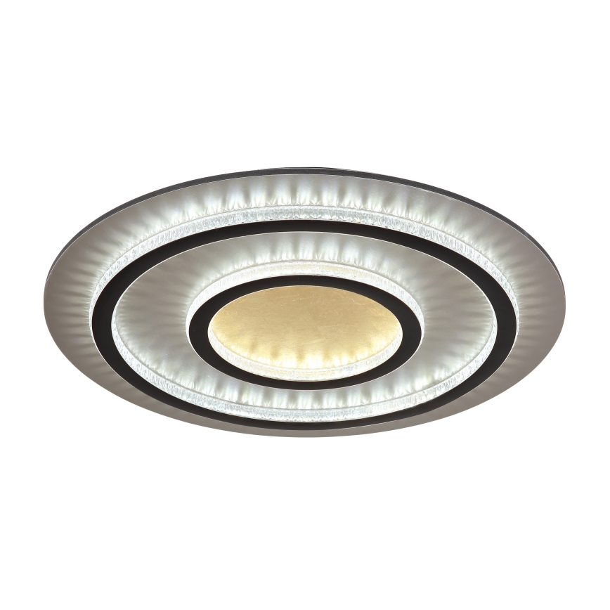 Globo - LED stropna svetilka z nastavljivo svetlostjo LED/60W/230V 3000-6500K premer 55 cm črna + daljinski upravljalnik