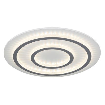 Globo - LED zatemnljivo stropno svetilo LED/60W/230V 3000-6500K, premer 55 cm, bela + daljinski upravljalnik
