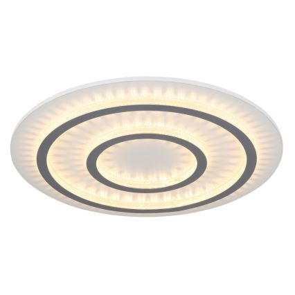 Globo - LED zatemnljivo stropno svetilo LED/60W/230V 3000-6500K, premer 55 cm, bela + daljinski upravljalnik