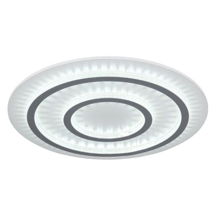 Globo - LED zatemnljivo stropno svetilo LED/60W/230V 3000-6500K, premer 55 cm, bela + daljinski upravljalnik