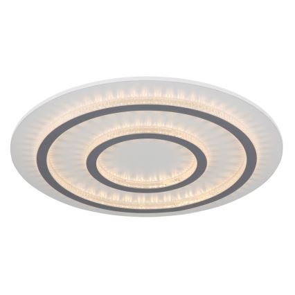 Globo - LED zatemnljivo stropno svetilo LED/60W/230V 3000-6500K, premer 55 cm, bela + daljinski upravljalnik