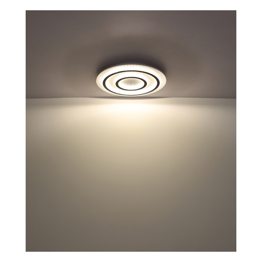Globo - LED zatemnljivo stropno svetilo LED/60W/230V 3000-6500K, premer 55 cm, bela + daljinski upravljalnik