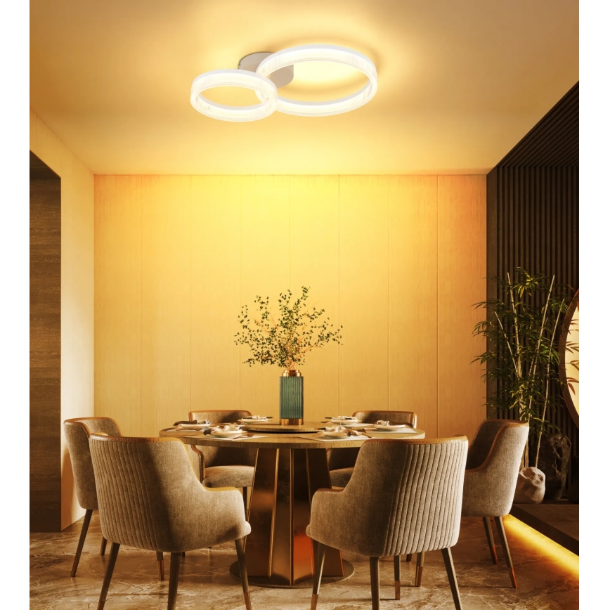 Globo - LED stropno svetilo, 24 W, 230 V, 3000 K, 33 x 50 cm