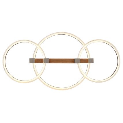 Globo - LED stropna svetilka LED/40W/230V 3000K 76,1x38 cm rjava