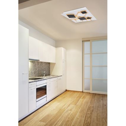 Globo - LED Zatemnitvena stropna svetilka LED/50W/230V 3000-6000K + Daljinski upravljalnik