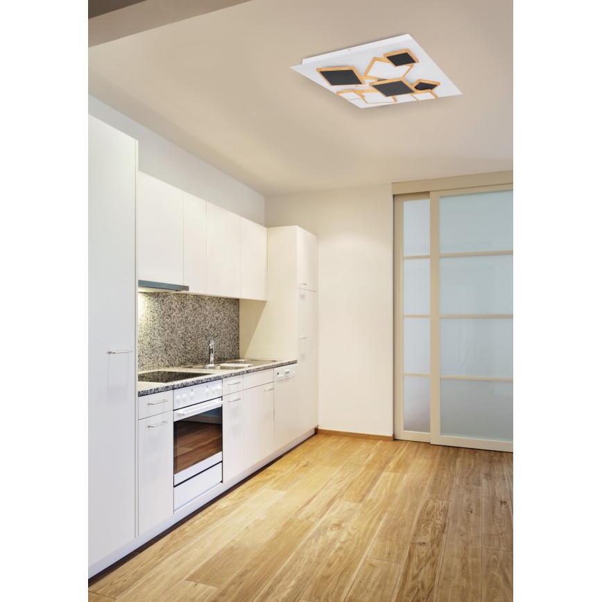 Globo - LED Zatemnitvena stropna svetilka LED/50W/230V 3000-6000K + Daljinski upravljalnik