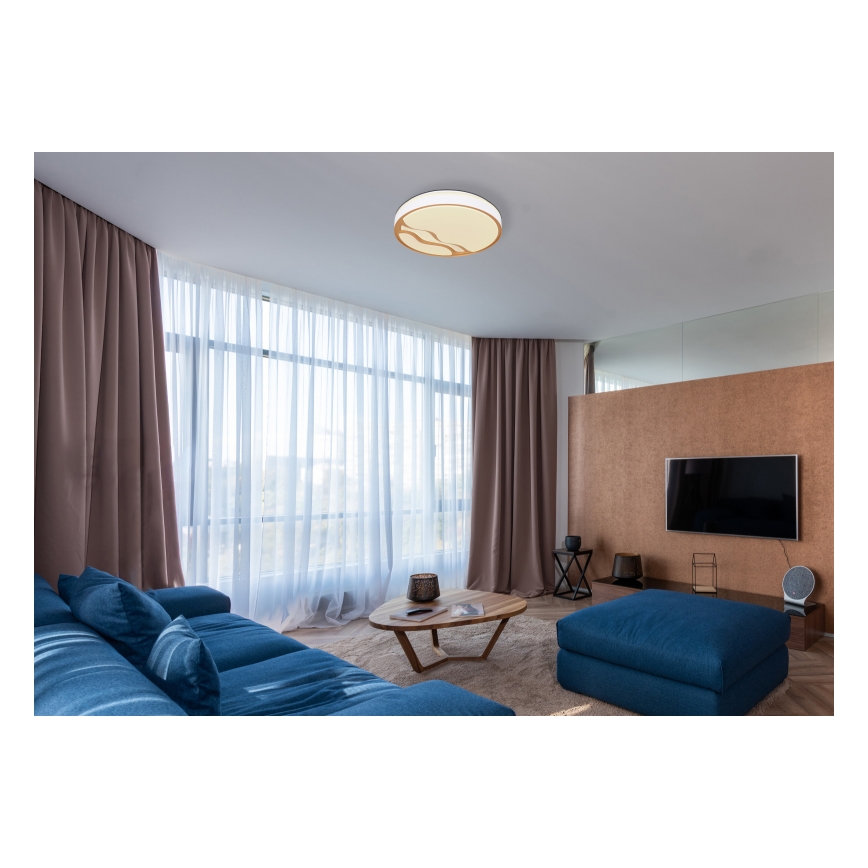 Globo - LED Zatemnitvena stropna svetilka LED/30W/230V 2700K/4000K/6500K + Daljinski upravljalnik