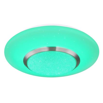Globo - LED RGBW stropna svetilka z možnostjo zatemnitve LED/18W/230V 3000K premer 34 cm