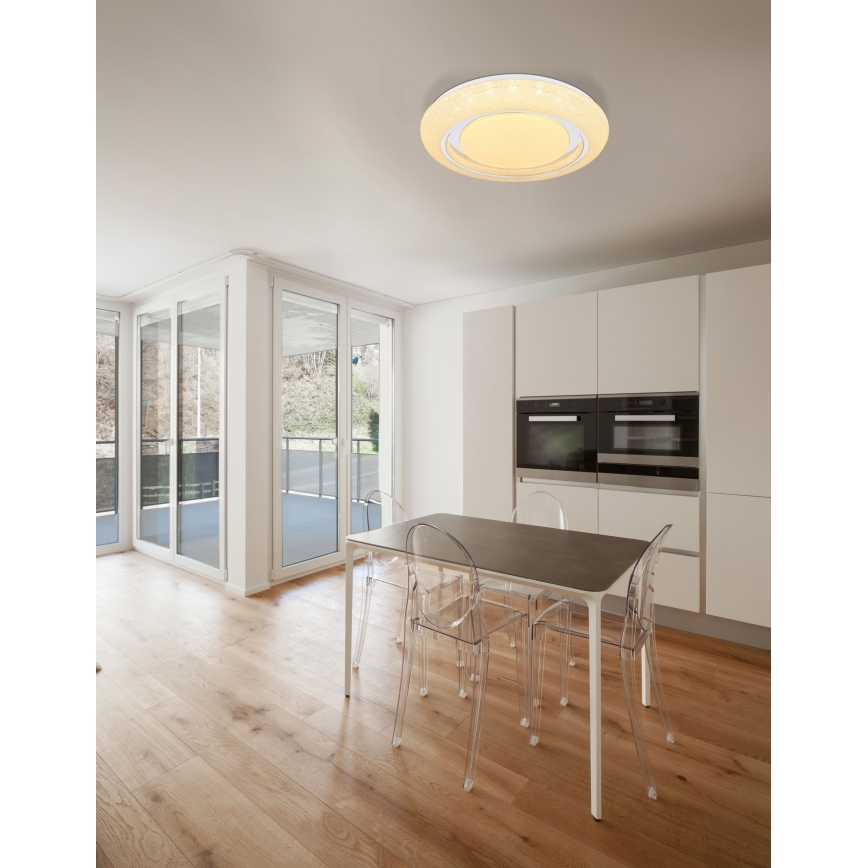 Globo - LED Zatemnitvena stropna svetilka LED/28W/230V 3000-6000K Tuya WiFi + Daljinski upravljalnik