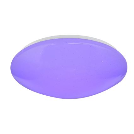 Globo - LED RGB zatemljivo stropno svetilo LED/24W/230V + LED/8W 2700-6500K premer 41 cm + daljinski upravljalnik