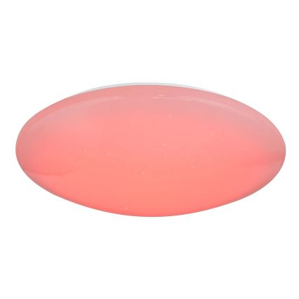 Globo - RGB LED stropna svetilka z možnostjo zatemnitve LED/48W/230V + LED/10W 2700-6500K premer 50 cm + daljinski upravljalnik