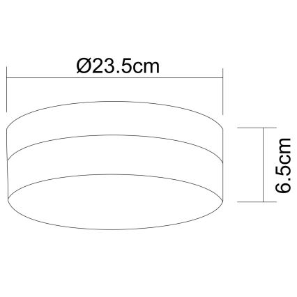 Globo - Stropna svetilka 2xE27/40W/230V