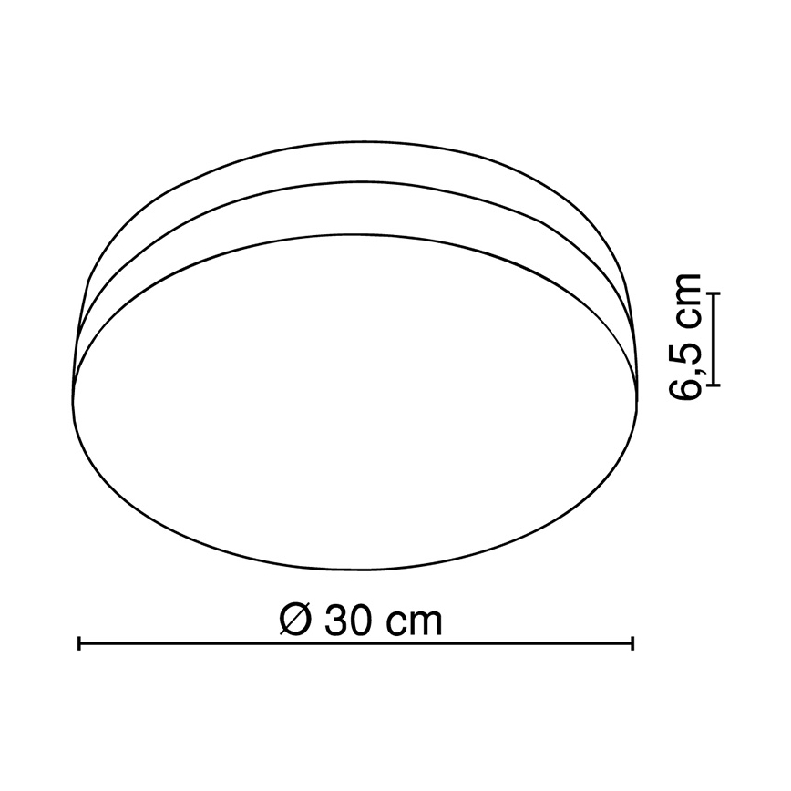Globo - Stropna svetilka 3xE27/40W/230V