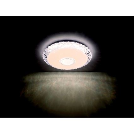 Globo - LED zatemnilna stropna svetilka LED/40W/230V 2700-6500K premer 50 cm Wi-Fi Tuya + daljinski upravljalnik