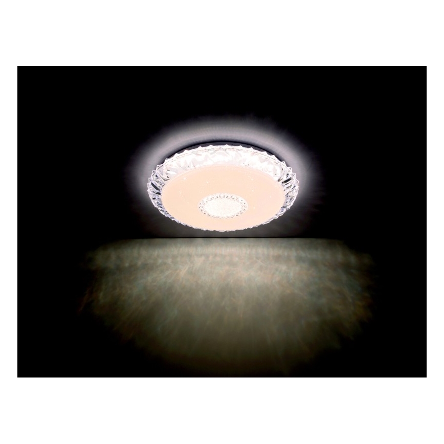 Globo - LED zatemnilna stropna svetilka LED/40W/230V 2700-6500K premer 50 cm Wi-Fi Tuya + daljinski upravljalnik