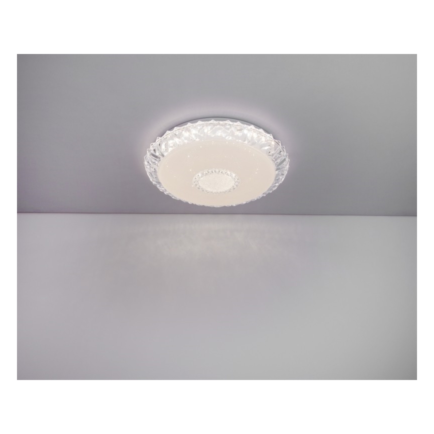 Globo - LED zatemnilna stropna svetilka LED/40W/230V 2700-6500K premer 50 cm Wi-Fi Tuya + daljinski upravljalnik