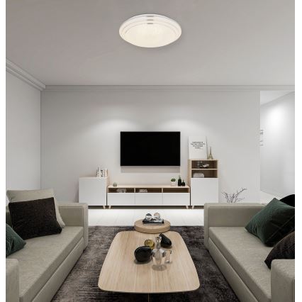 Globo - LED Zatemnitvena stropna svetilka LED/18W/230V pr. 40 cm 2700-6500K + Daljinski upravljalnik