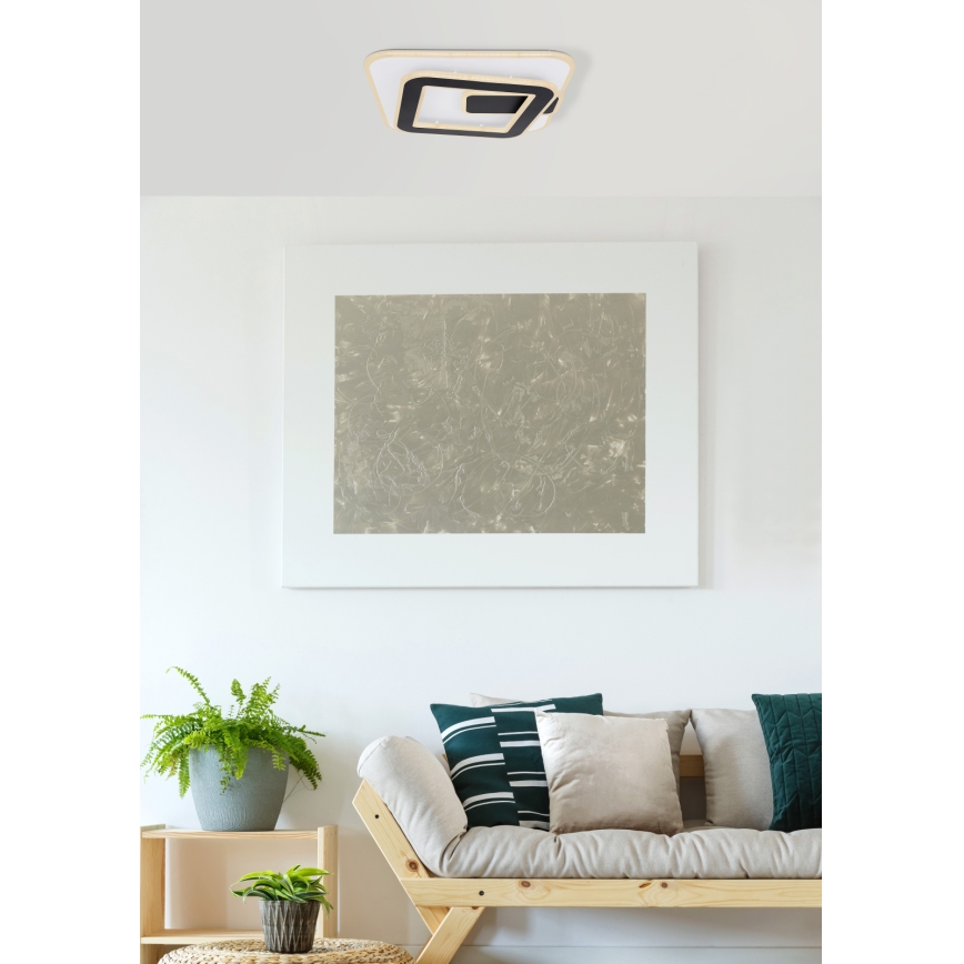 Globo - LED Zatemnitvena stropna svetilka LED/36W/230V 3000-6000K + Daljinski upravljalnik