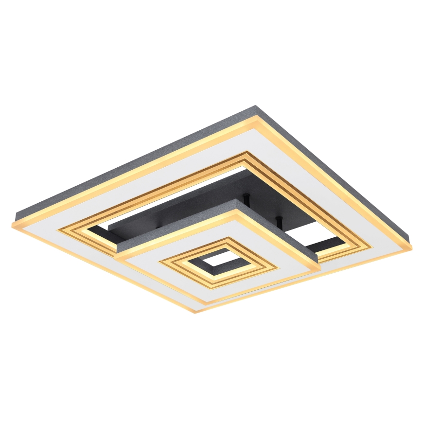 Globo - LED Zatemnitvena stropna svetilka LED/50W/230V 2700-6000K + Daljinski upravljalnik