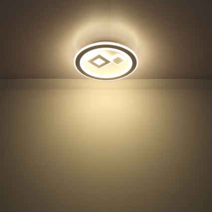 Globo - LED Zatemnitvena stropna svetilka LED/40W/230V 2700-6500K + Daljinski upravljalnik