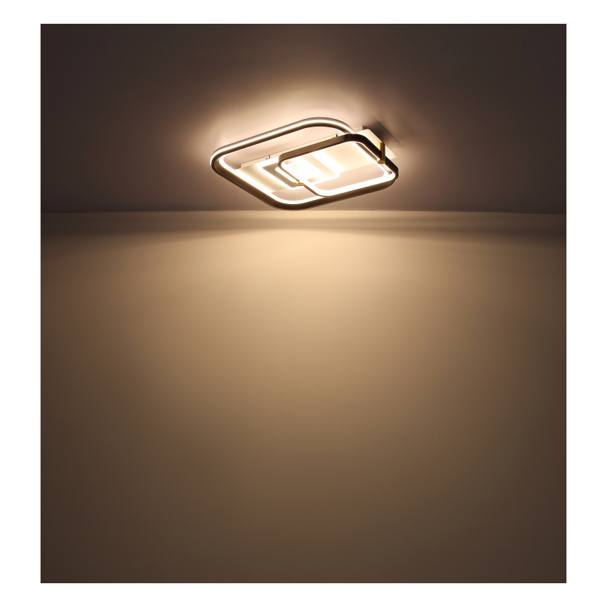 Globo 48459-48 - Zatemnljivo LED stropno svetilo ANI LED/48W/230V 2700-6000K 48x52 cm + daljinski upravljalnik