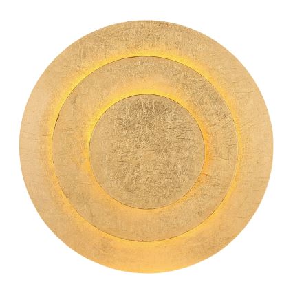 Globo - LED stropna svetilka LED/18W/230V 3000K, premer 18 cm, zlata