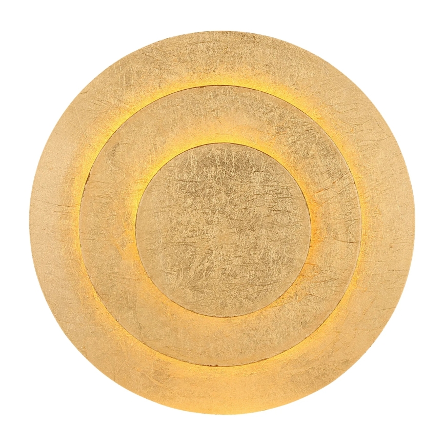 Globo - LED stropna svetilka LED/18W/230V 3000K, premer 18 cm, zlata