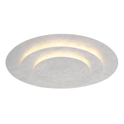 Globo - LED stropna svetilka, 40 W, 230 V, 3000 K, premer 49 cm, srebrna